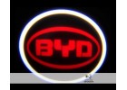 Проекция на двери с эмблемой BYD